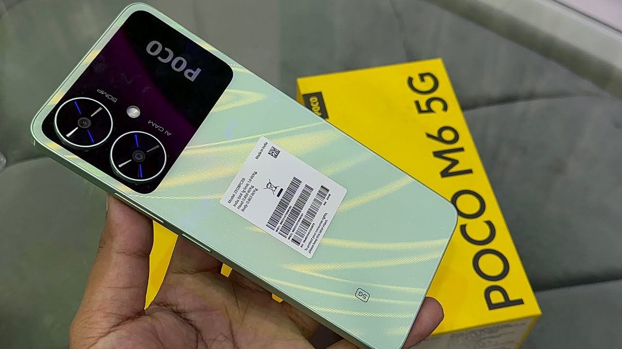 Poco M6 5G सिर्फ ₹7,999 की शुरुआती कीमत में शानदार कैमरा, दमदार प्रोसेसर और 90Hz डिस्प्ले जैसी खूबियां देता है। जानिए इसकी पूरी जानकारी।